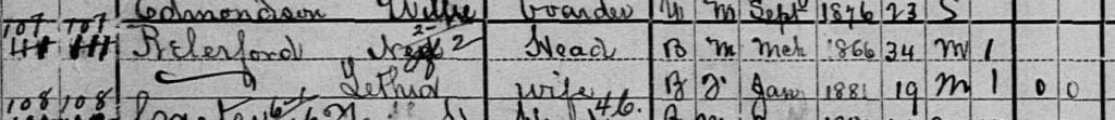 1900 Nassau County Census - Ned Releford