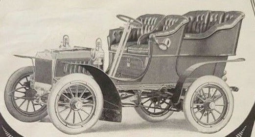 Autocar Model VIII tonneau